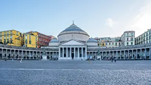 Blue Hour Prints: Europe, Italy, Campania. Naples