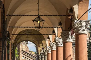 Porticoes Prints: Europe, Italy, Emilia-Romagna. Arcades in Bologna