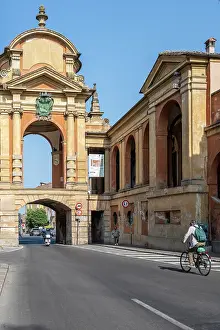 Arcades Prints: europe, Italy, Emilia-Romagna, Bologna. Arco del Meloncello