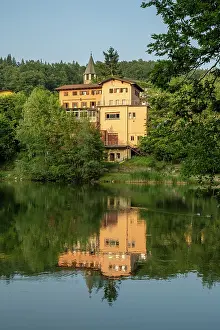 Way Of Gods Prints: europe, Italy, Emilia-Romagna, The lake Lago di Castel dell'Alpi