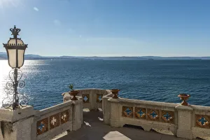 Images Dated 18th November 2016: europe, Italy, Friuli-Venezia-Giulia. View from the Castle of Miramare