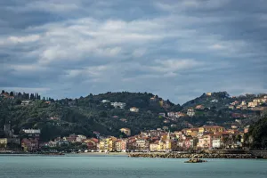 Gulf Of Poets Prints: Europe, Italy, the gulf of La Spezia. San Terenzo