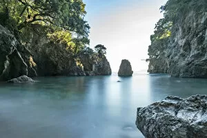 Images Dated 31st May 2017: europe, Italy, Liguria. A hidden cove near to Lerici