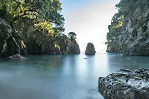 Poets Prints: europe, Italy, Liguria. A hidden cove near to Lerici