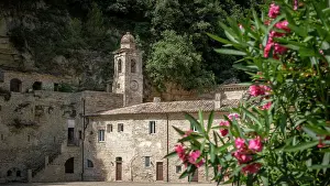europe, Italy, The Marches. The abbey of the Eremo dei Frati Bianchi near to Cupramontana
