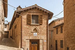 Typical Gallery: europe, Italy, the Marches. One typical house of Sarnano