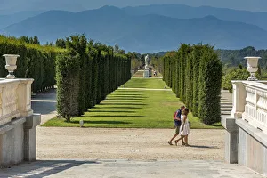 Images Dated 9th November 2016: Europe, Italy, Piedmont. The gardens of the Venaria Reale