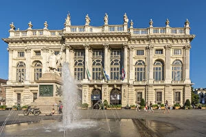 Europe, Italy, Piedmont. The palazzo Madama of Turin