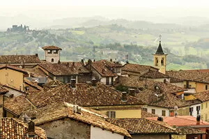 Europe, Italy, Piedmont. The view from Cocconato