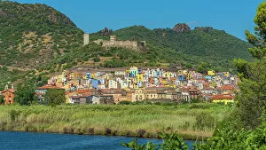 Images Dated 8th September 2022: europe, Italy, Sardinia. Bosa, a view of the town