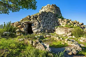 Images Dated 16th March 2023: Europe, Italy, Sardinia. The nuraghe Sceri in the Ogliastra