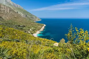 Groom Prints: Europe, Italy, Sicily. Landscape in the Nature Reserve of the Zingaro