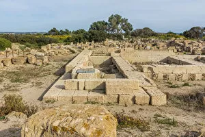 Archeological Site Gallery: europe, Italy, Sicily. Motya island, the archeological site