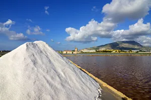 Europe, Italy, Sicily, Trapani, Trapani salt pans