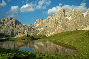 Pala Group Prints: Europe, Italy, Trentino. The peaks of the Pala Group