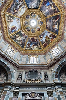 Ceiling Prints: Europe, Italy, Tuscany, Florence, Medici Chapel, Cappella dei Principi