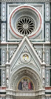 Images Dated 21st June 2017: Europe, Italy, Tuscany, Florence, Santa Maria del Fiore, Florence Cathedral, Duomo