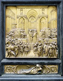Images Dated 21st June 2017: Europe, Italy, Tuscany, Florence, Battistero di San Giovanni, Florence Baptistery