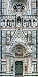 Images Dated 21st June 2017: Europe, Italy, Tuscany, Florence, Santa Maria del Fiore, Florence Cathedral, Duomo