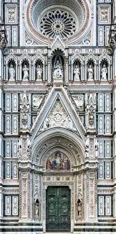 Images Dated 21st June 2017: Europe, Italy, Tuscany, Florence, Santa Maria del Fiore, Florence Cathedral, Duomo