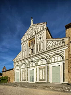 Images Dated 21st June 2017: Europe, Italy, Tuscany, Florence, San Miniato al Monte