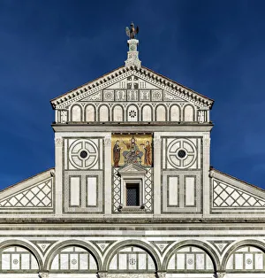 Images Dated 21st June 2017: Europe, Italy, Tuscany, Florence, San Miniato al Monte