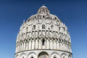 Europe, Italy, Tuscany, Pisa, Battistero di San Giovanni
