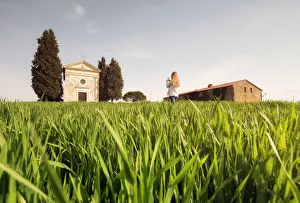 Photographing Prints: Europe, italy, Tuscany, Siena district, Orcia valley
