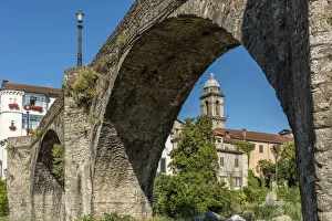 Europe, italy, Tuscany. View of Pontremoli