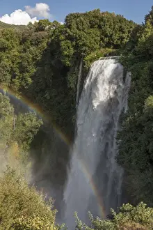 europe, Italy, Umbria. The cascate delle Marmore near to Terni