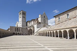 Saint Francis Prints: Europe, Italy, Umbria, Perugia. Basilica of St