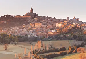 Images Dated 29th April 2020: Europe, Italy, Umbria, Perugia district. Todi