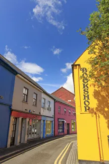 Cork Prints: Europe, Kinsale village colorful streets