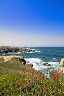 Images Dated 23rd September 2015: Europe, Portugal, Alentejo, Porto Covo, the Rota Vicentina coastal path and beaches