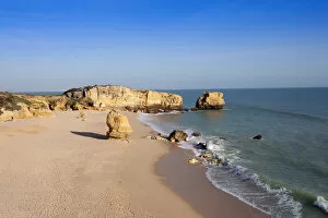 Images Dated 25th September 2013: Europe, Portugal, Algarve, Albufeira, Praia Sao Rafael Beach