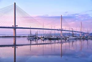 Images Dated 25th September 2017: Europe, Scotland, Lothian, Edinburgh, Firth of Fourth Queensferry Crossing
