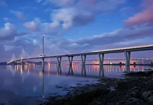 Images Dated 1st February 2018: Europe, Scotland, Lothian, Edinburgh, Firth of Fourth Queensferry Crossing