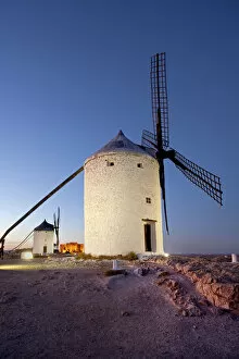 Images Dated 25th September 2013: Europe, Spain, Castile-La Mancha, Toledo, Consuegra, Ruta de Don Quijote (Don Quixote