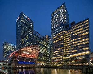 Europe, United Kingdom, England, London, Canary Wharf