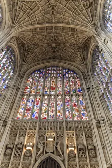 Europe, United Kingdom, England, Cambridge, Cambridge University, nave of King s