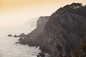 National Trail Prints: Europe, United Kingdom, England, Dorset, Lulworth, Jurassic Coast, South West Coast