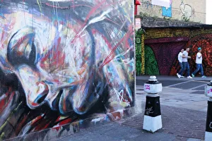 Europe, United Kingdom, England, London, East End, Hoxton, Brick Lane, graffiti