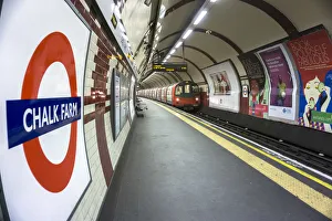 Europe, United Kingdom, England, London, Chalk Farm tube station