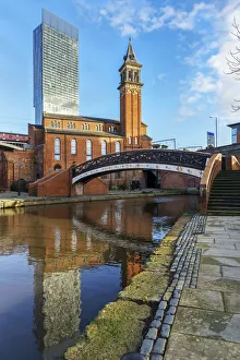 Europe, United Kingdom, England, Lancashire, Manchester, Castlefield Canal Basin