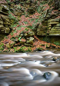 Europe, United Kingdom, England, West Yorkshire, Ripponden, River