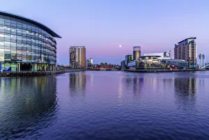 Europe, United Kingdom, England, Lancashire, Manchester, Salford Quays