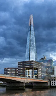 Renzo Piano Prints: Europe, United Kingdom, England, London, The Shard