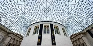 Images Dated 22nd September 2015: Europe, United Kingdom, England, Middlesex, London, British Museum Great Court