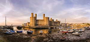 Europe, United Kingdom, Wales, Caernarfon Castle