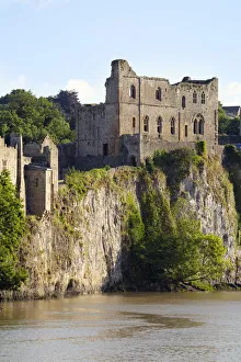 Europe, United Kingdom, Wales, Chepstow, Monmouthshire, the oldest stone castle in Europe, United Kingdom, Wales, Chepstow, Monmouthshire, the oldest stone castle in